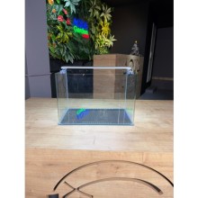 45x28x30h Panoramik Clear Camlı Akvaryum ve Led Aydınlatma (37 litre)
