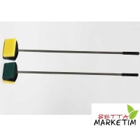 Cam Sileceği 55 Cm Siyah Saplı