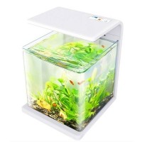 Hailea  E15 Nano Akvaryum 15 Litre Led Işıklı (Beyaz)