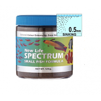 New Life Spectrum Small Fish Formula (0,5 mm) 120 gr (Orjinal Paket)