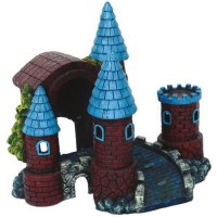 Chicos Akvaryum İçin Dekoratif Köprü Kule 27x19,5x23 cm