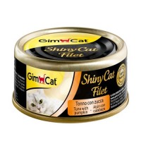 Gimcat Shinycat Konserve Kedi Maması - Tuna Balığı Balkabağı 70 gr