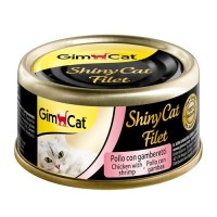 Gimcat Shinycat Konserve Kedi Maması - Tavuklu Karidesli 70 gr