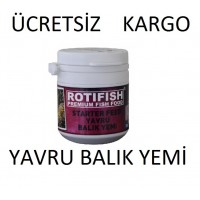 YAVRU BALIK YEMİ Rotifish Starter Feed No:2 13gr